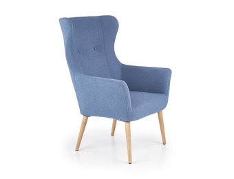 COTTO - relaxfauteuil - traditioneel - 73x76x99 cm - blauw