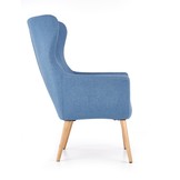 COTTO - relaxfauteuil - traditioneel - 73x76x99 cm - blauw