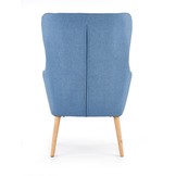 COTTO - relaxfauteuil - traditioneel - 73x76x99 cm - blauw