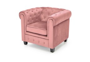 ERIKSEN  - relaxfauteuil -  62x75x73 cm - roze zwart