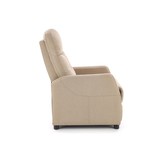 FELIPE - relaxfauteuil - uitklapbaar - beige