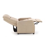 FELIPE - relaxfauteuil - uitklapbaar - beige