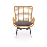 INDIANA l. - relaxfauteuil - rotan - 69x93x58 cm