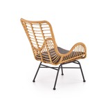 INDIANA l. - relaxfauteuil - rotan - 69x93x58 cm