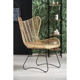 INDIANA l. - relaxfauteuil - rotan - 69x103x70 cm