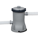 Bestway zwembad - met pomp en zwembad trap - 366x100 cm - wit