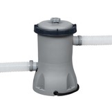 Bestway zwembad - met pomp en zwembad trap - 366x122 cm - wit