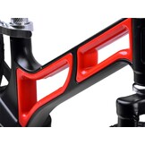 Loopfiets - 2 jaar - luchtbanden - lichtgewicht - rood, zwart