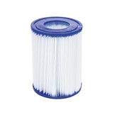 Bestway zwembad - met pomp en zwembad trap - 427x122 cm - wit