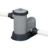 Bestway zwembad - met pomp en zwembad trap - 396x122 cm - wit