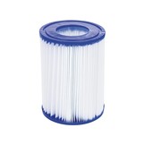 Bestway zwembad - met pomp en zwembad trap - 366x100 cm - hout