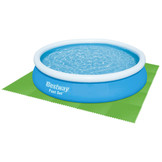 Zwembad tegels - Bestway - 5,47 m2 -  234x234 cm - groen