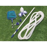 Zwembad schoonmaakset - Bestway - telescopische stok 279 cm