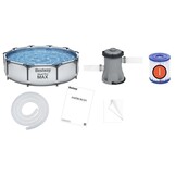 Bestway zwembad met pomp - opzetzwembad - 305x76 cm - wit