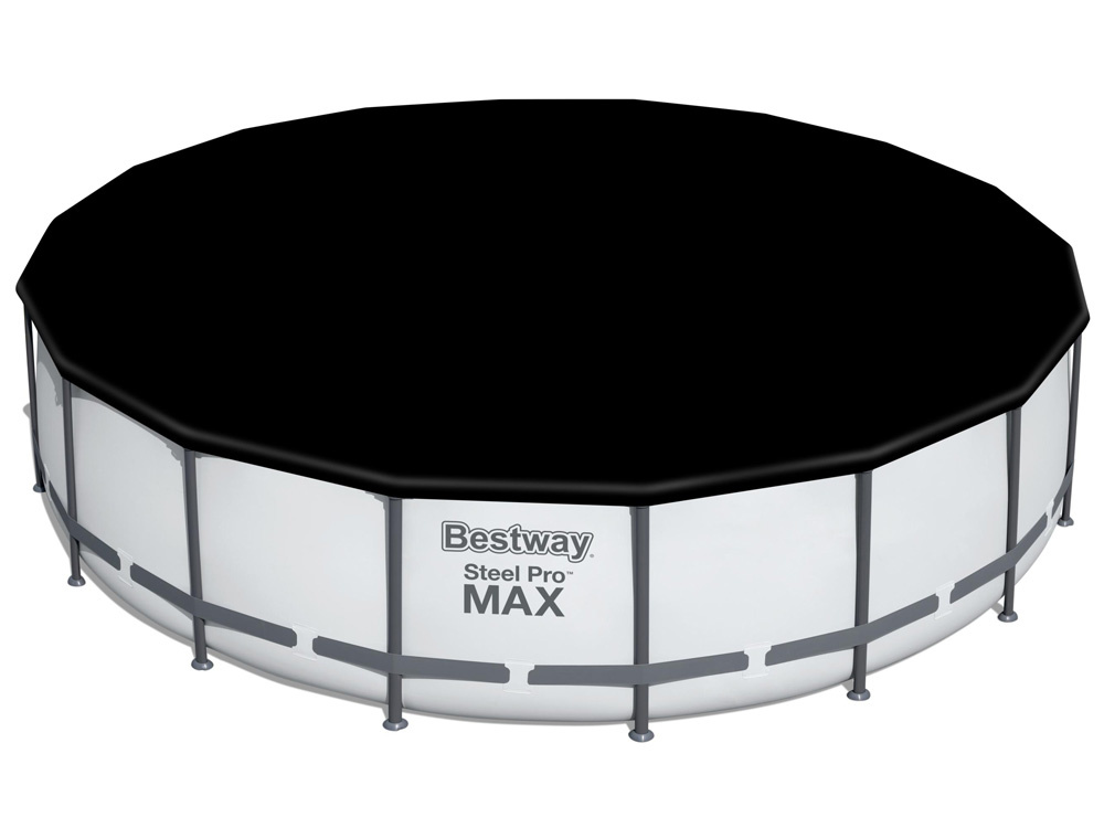 Bestway zwembad - met pomp en zwembad trap - 549x122 cm - wit