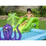 Kinderzwembad - met glijbaan - 239x206x86 cm - Bestway Aquarium