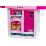 Kinderkeuken - 98x74x35 cm - met licht en geluid - roze