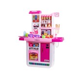 Kinderkeuken - 98x74x35 cm - met licht en geluid - roze