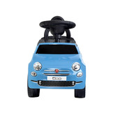 Loopauto 1 jaar - Fiat 500 - met geluid - 60x28x38 cm - blauw