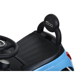 Loopauto 1 jaar - Fiat 500 - met geluid - 60x28x38 cm - blauw