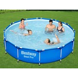 Bestway zwembad met pomp - opzetzwembad - 366x76 cm - blauw