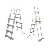 Bestway zwembad - met pomp en zwembad trap - 427x107 cm - wit