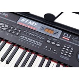 Keyboard piano - met microfoon - 61 toetsen - 80x30x7,5 cm