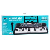Keyboard piano - met microfoon - 61 toetsen - 80x30x7,5 cm