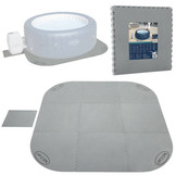 Zwembad ondervloer - Bestway - Lay-Z-Spa - 216x216 cm - grijs