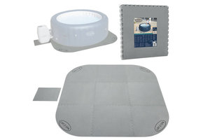 Zwembad ondervloer - Bestway - Lay-Z-Spa - 216x216 cm - grijs