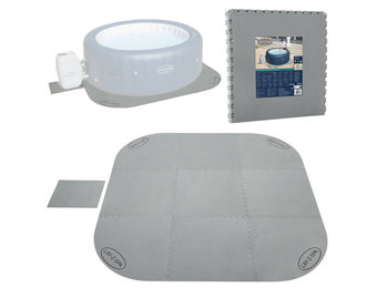 Zwembad ondervloer - Bestway - Lay-Z-Spa - 216x216 cm - grijs