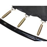 Trampoline met net - 366 cm - 12FT - tot 150 kg -  zwart