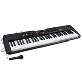 Keyboard piano - met microfoon - 61 toetsen - 83x24x8 cm
