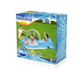 Kinderzwembad - met glijbaan - 57x145x91 cm - Bestway Rainbow'