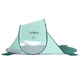 Pop up strandtent - 200x120x90 cm - met UV-bescherming - groen