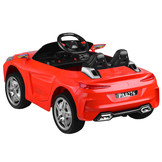 Elektrische kinderauto - met schommeleffect - tot 5 km/u - rood