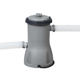 Bestway zwembad - met pomp en zwembad trap - 396x122 cm - wit