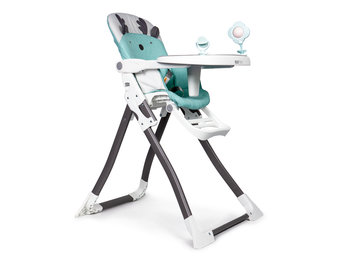 Kinderstoel - eetstoel baby - inklapbaar - 48x68x94 cm - mint