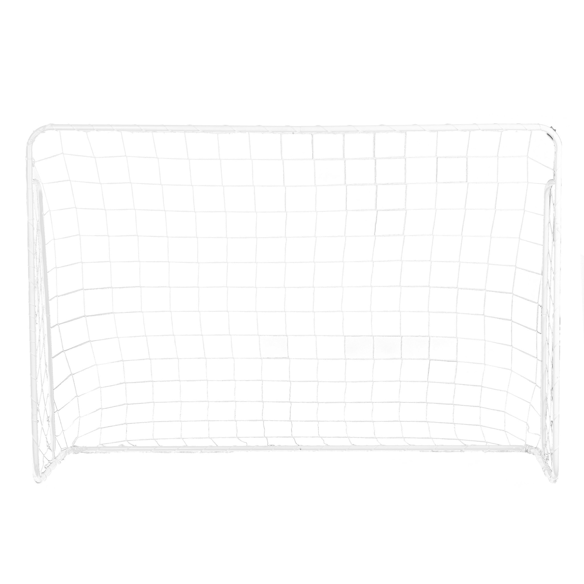 Voetbaldoel - goal voor in de tuin - 180 x 122 cm - wit