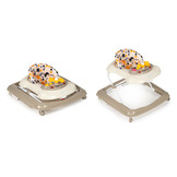 Loopstoel baby - looptrainer - 50x50x40-44 cm - beige