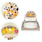 Loopstoel baby - looptrainer - 50x50x40-44 cm - beige