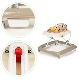 Loopstoel baby - looptrainer - 50x50x40-44 cm - beige