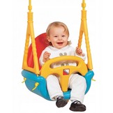 Baby schommel - meegroei - tot 30 kg - geel, rood, blauw