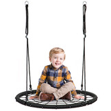 Nestschommel - spinnenweb - 100 cm - tot 150 kg - zwart