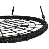 Nestschommel - spinnenweb - 100 cm - tot 150 kg - zwart