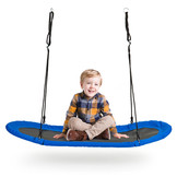 Nestschommel XXL - 165x70 cm - tot 100 kg - blauw