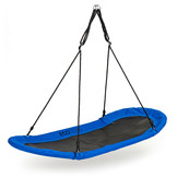 Nestschommel XXL - 165x70 cm - tot 100 kg - blauw