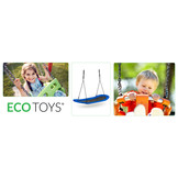 Nestschommel XXL - 165x70 cm - tot 100 kg - blauw