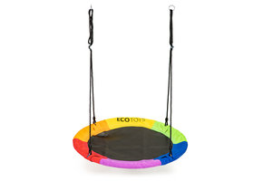 Nestschommel - nest schommel - 100 cm - tot 100 kg - regenboog