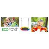 Nestschommel - nest schommel - 100 cm - tot 100 kg - regenboog